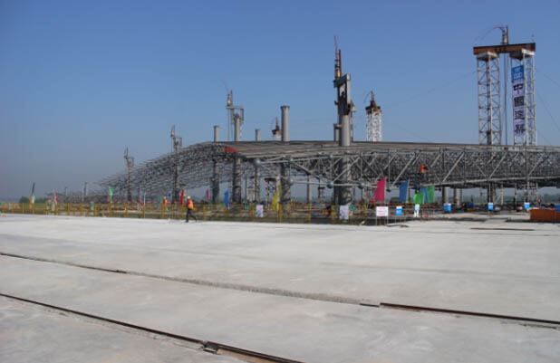 三清山网架顶升施工方案