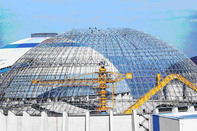 三清山电厂网架